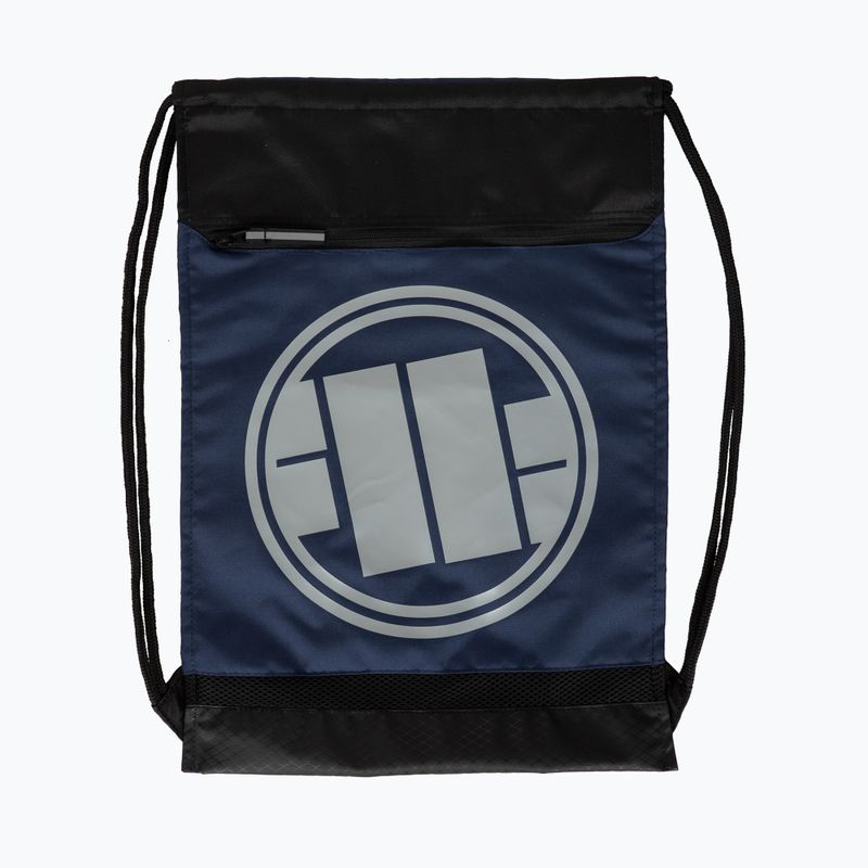Worek Pitbull Logo 17 l black/dark navy 9