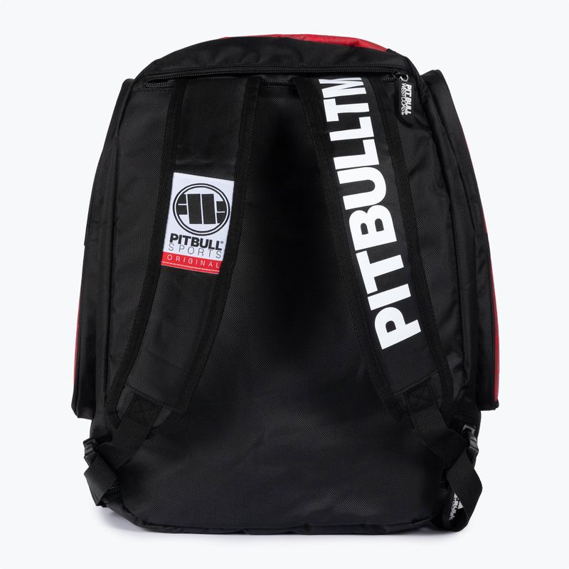 Plecak męski Pitbull Medium Convertible Logo 49-65 l red 3