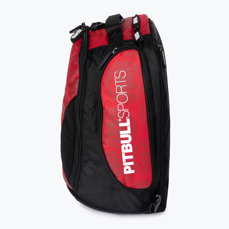 Plecak męski Pitbull Medium Convertible Logo 49-65 l red 5