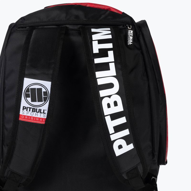 Plecak męski Pitbull Medium Convertible Logo 49-65 l red 6