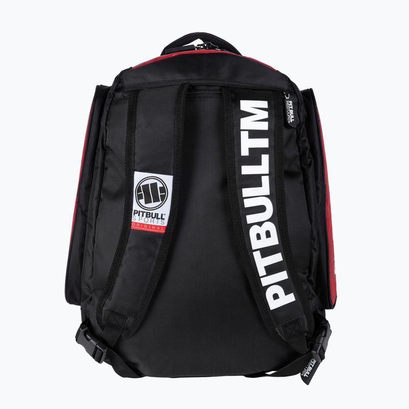 Plecak męski Pitbull Medium Convertible Logo 49-65 l red 9