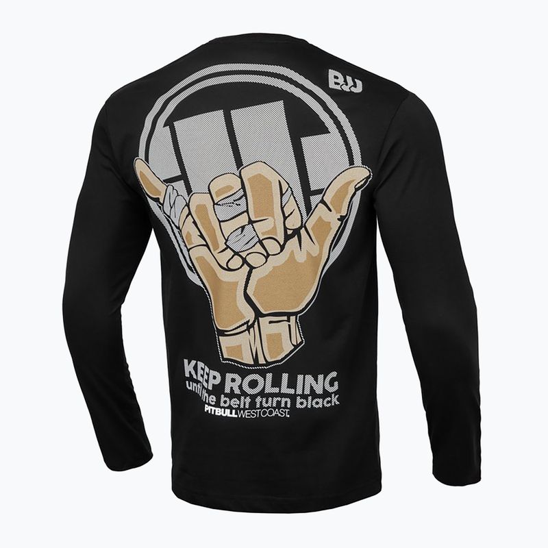Longsleeve męski Pitbull Keep Roling black 2