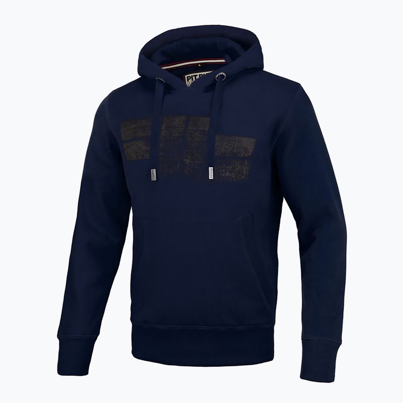 Bluza męska Pitbull Hooded Classic Logo dark navy