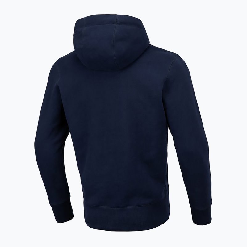 Bluza męska Pitbull Hooded Classic Logo dark navy 2