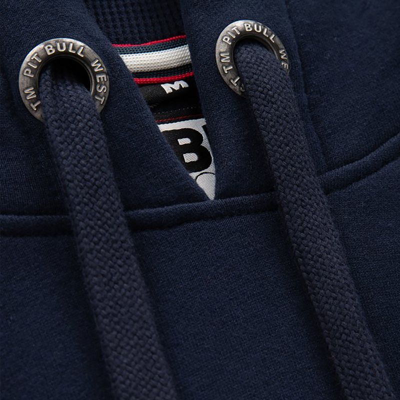 Bluza męska Pitbull Hooded Classic Logo dark navy 4