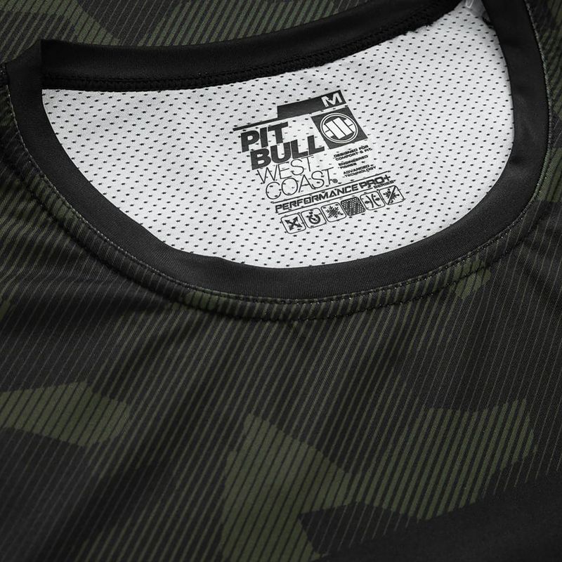 Koszulka męska Pitbull Performance Dillard Casino black/olive 4