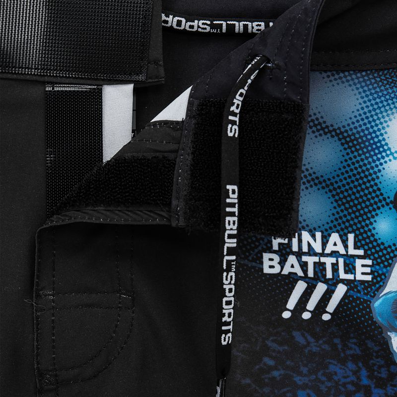 Spodenki grapplingowe męskie Pitbull Grappling Master Of Boxing black 12