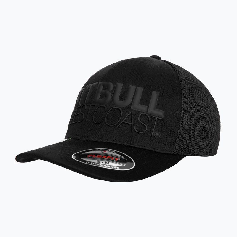 Czapka z daszkiem męska Pitbull Full Cap Jaquard Camo Tnt Hybrid black