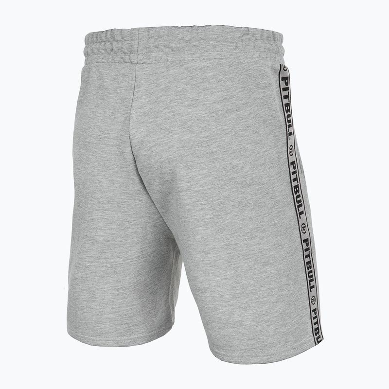 Spodenki męskie Pitbull Meridian grey/melange 2