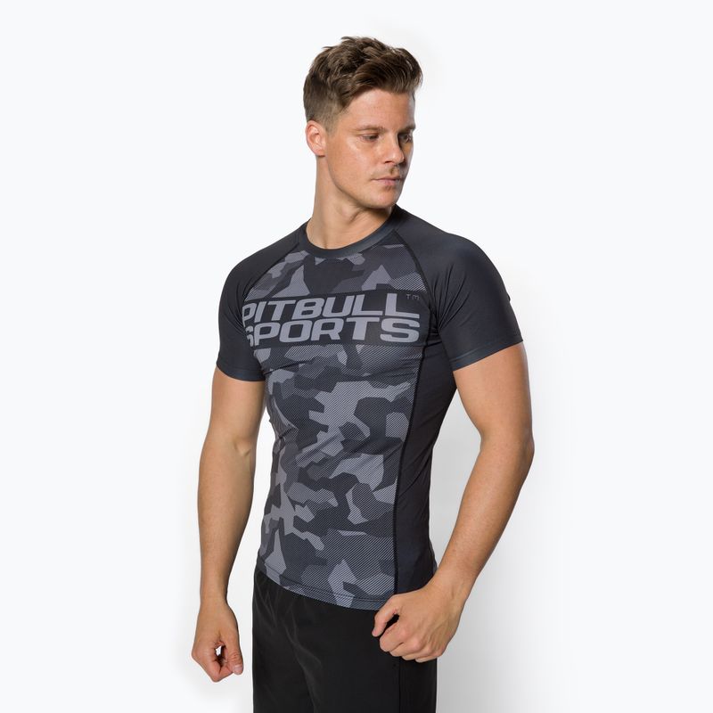 Rashguard męski Pitbull T-S Rash Dillard black camo