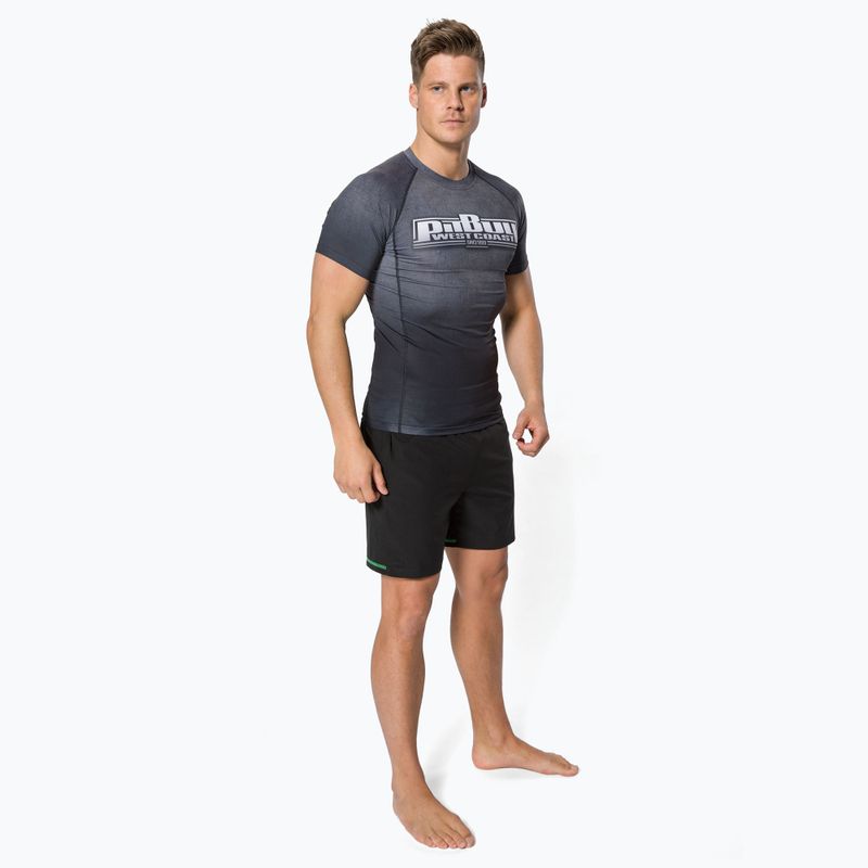 Rashguard męski Pitbull T-S Rash Scratch grey 2