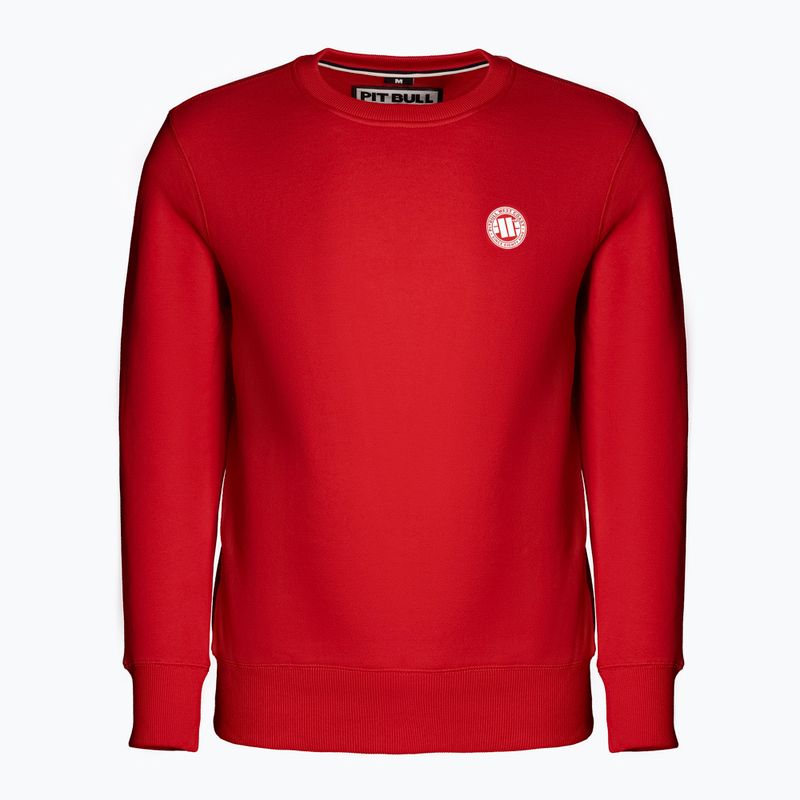 Bluza męska Pitbull Crewneck Small Logo red