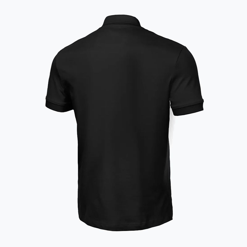 Koszulka polo męska Pitbull Polo Jersey Small Logo 210 GSM black 2
