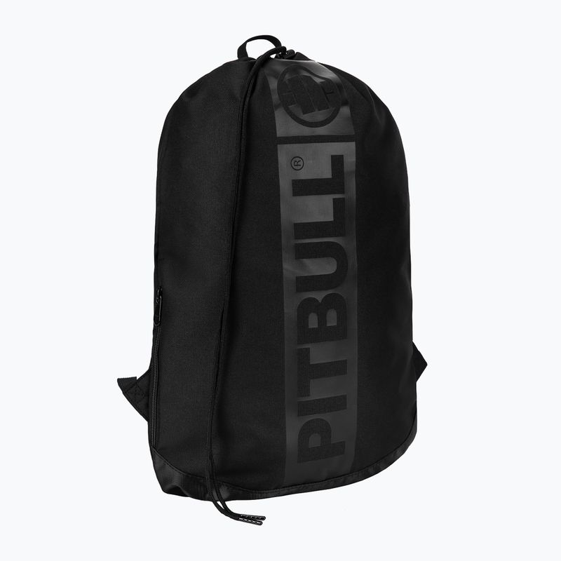 Worek Pitbull Hilltop 17 l black/black print