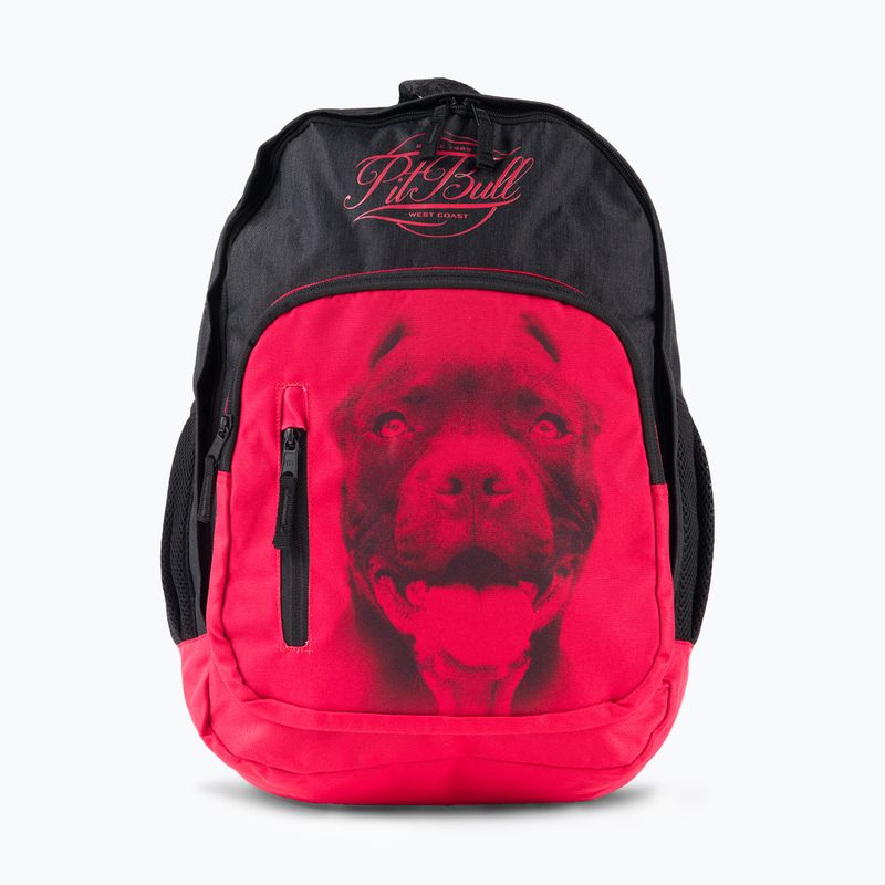 Plecak męski Pitbull Pitbull Ir 28 l black/red