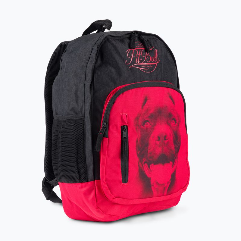 Plecak męski Pitbull Pitbull Ir 28 l black/red 2