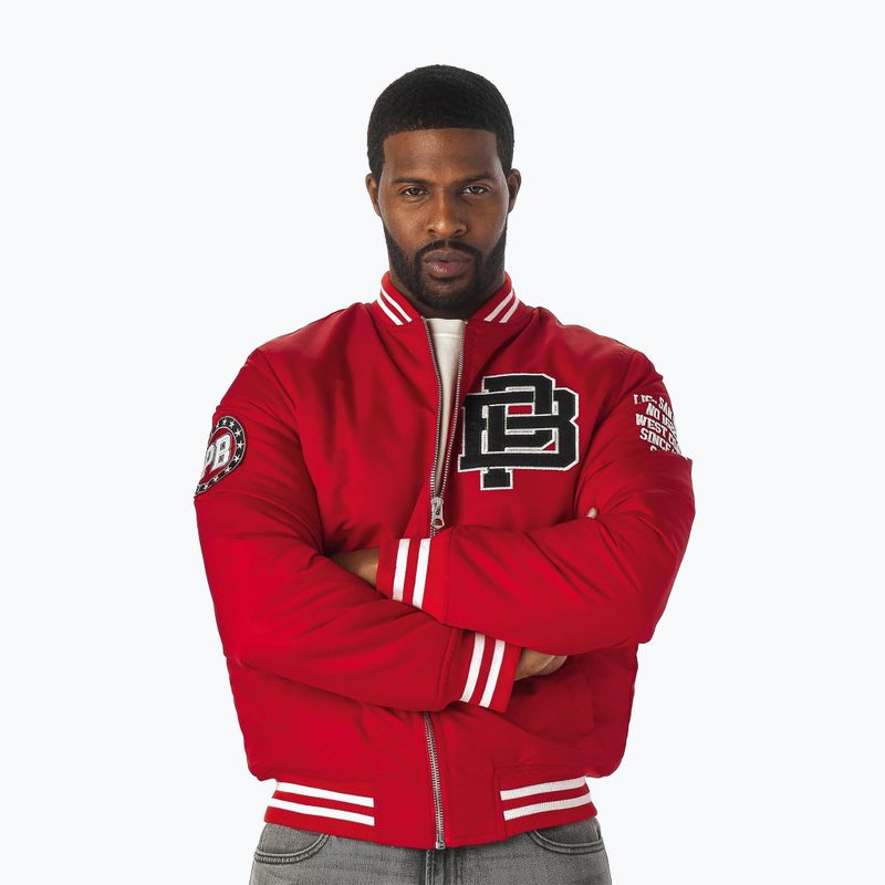 Kurtka męska Pitbull Silverwing Padded Varsity red