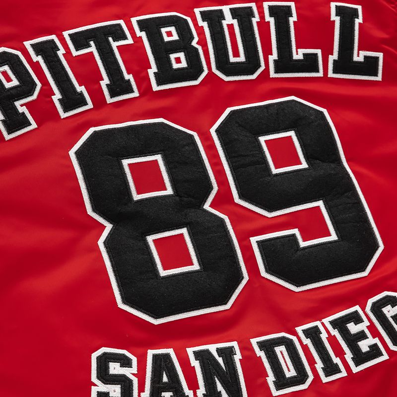 Kurtka męska Pitbull Silverwing Padded Varsity red 5