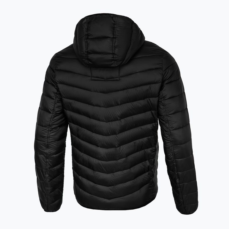 Kurtka męska Pitbull Royston Hooded Quilted black 2