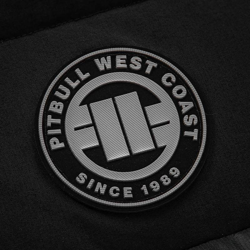 Kurtka zimowa męska Pitbull Greyfox Hooded Quilted black 5