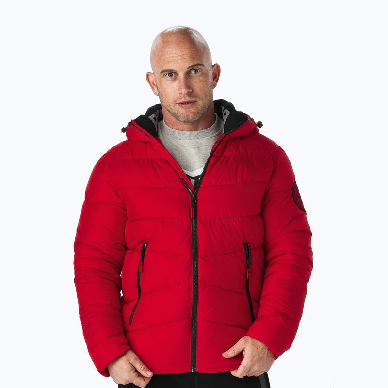 Kurtka zimowa męska Pitbull Mobley red
