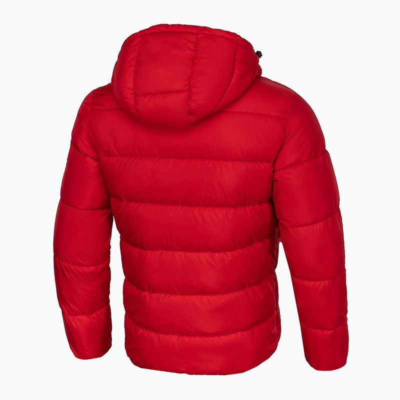 Kurtka zimowa męska Pitbull Mobley red 3