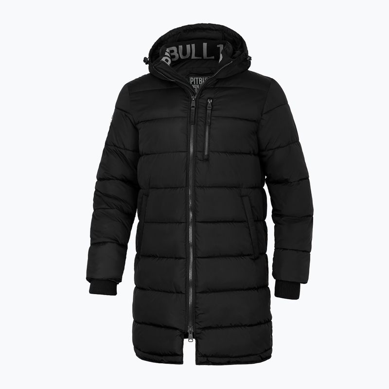 Płaszcz puchowy męski Pitbull Starwood Hooded Parka black 4