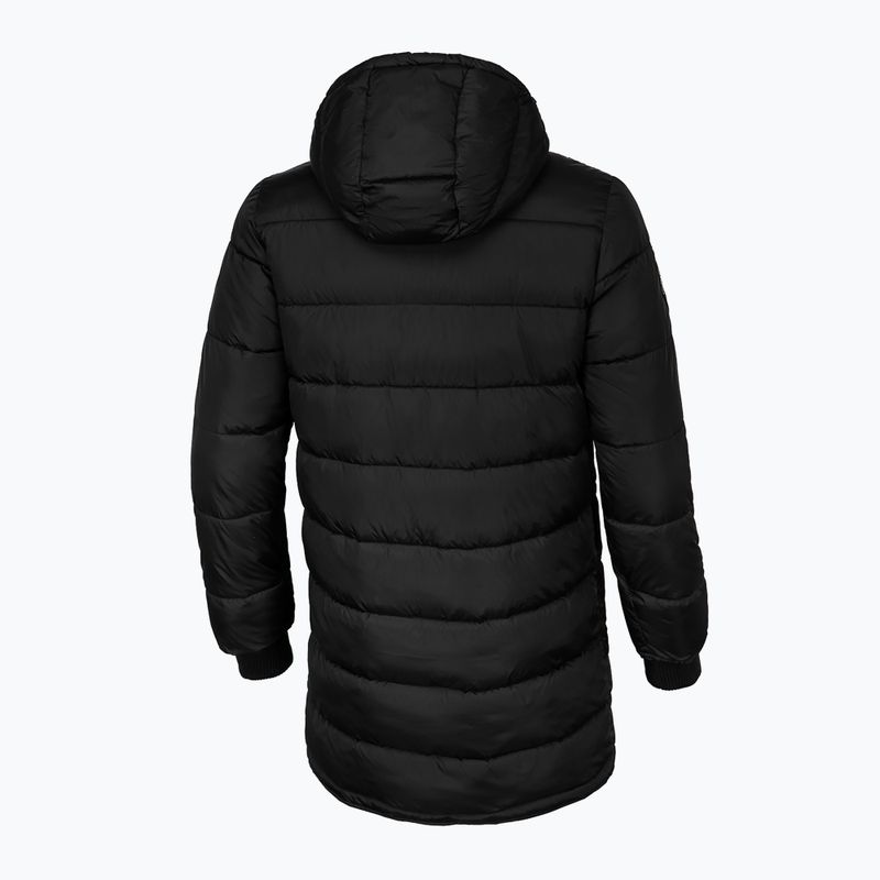 Płaszcz puchowy męski Pitbull Starwood Hooded Parka black 5