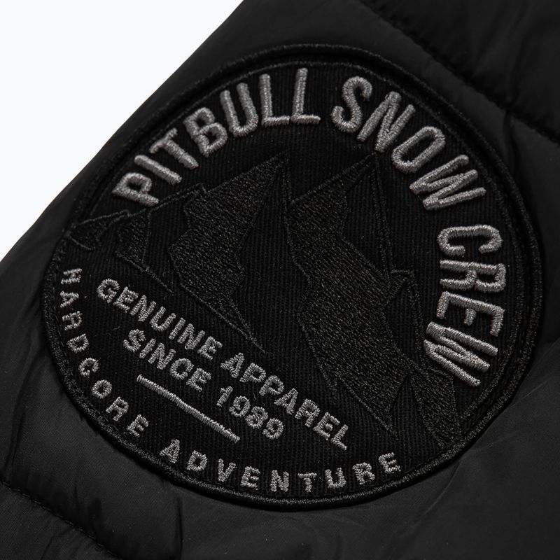Płaszcz puchowy męski Pitbull Starwood Hooded Parka black 7