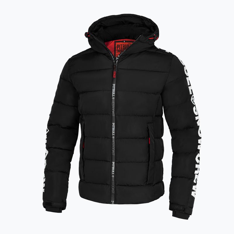 Kurtka zimowa męska Pitbull Airway 4 Padded Hooded black 4