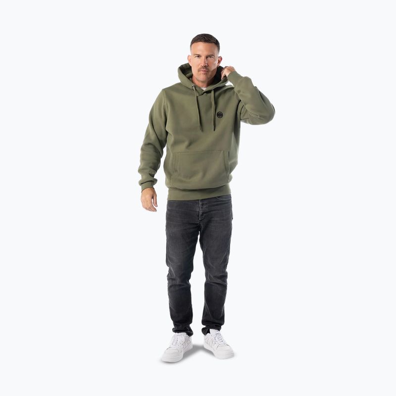 Bluza męska Pitbull Small Logo Hooded olive 2