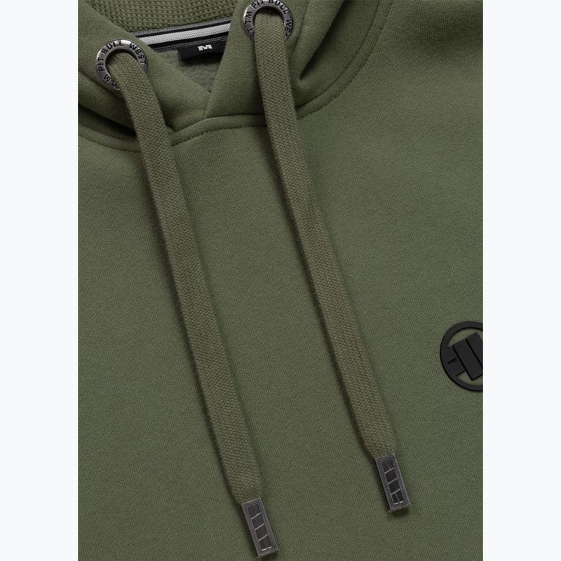 Bluza męska Pitbull Small Logo Hooded olive 5