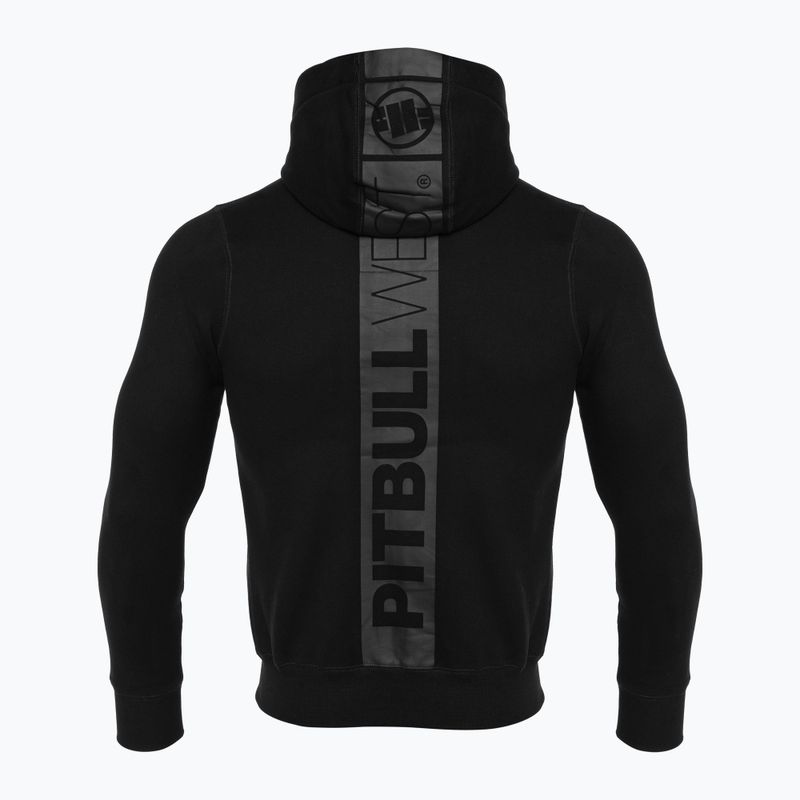 Bluza męska Pitbull Hilltop Zip 22 Hooded black 4