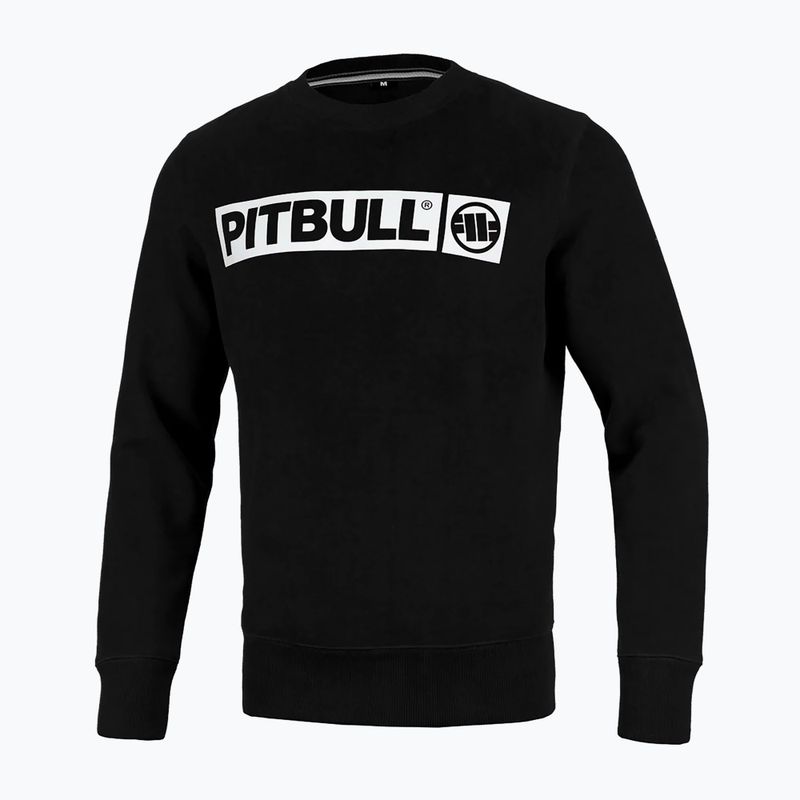 Bluza męska Pitbull Crewneck Hilltop Terry Group black 3