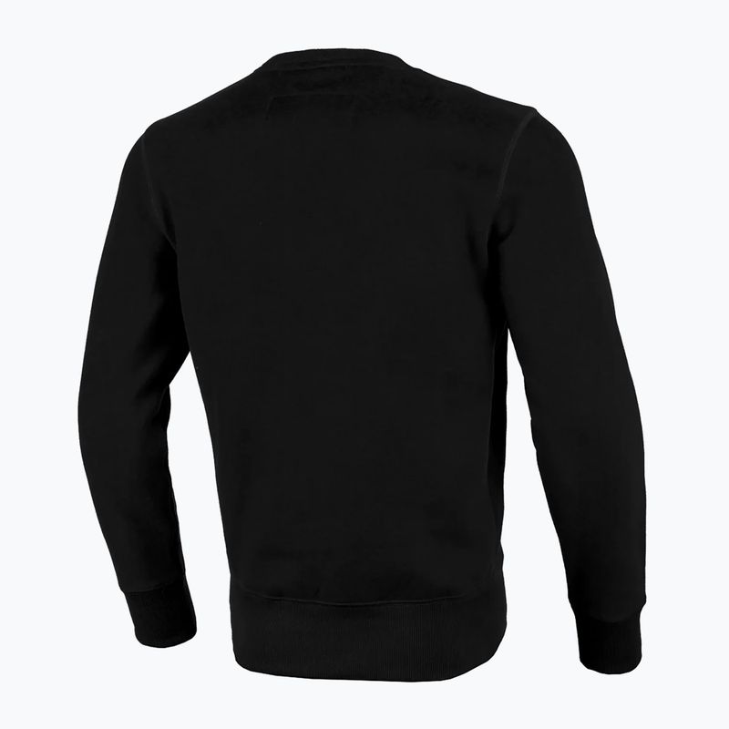 Bluza męska Pitbull Crewneck Hilltop Terry Group black 4