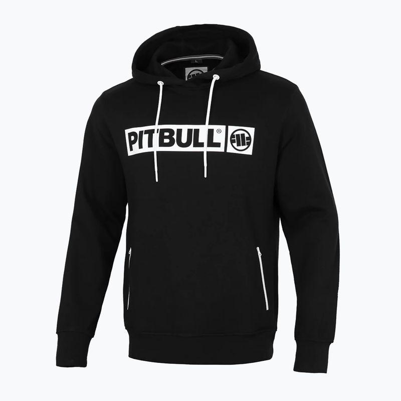 Bluza męska Pitbull Hooded Hilltop Terry Group black 3