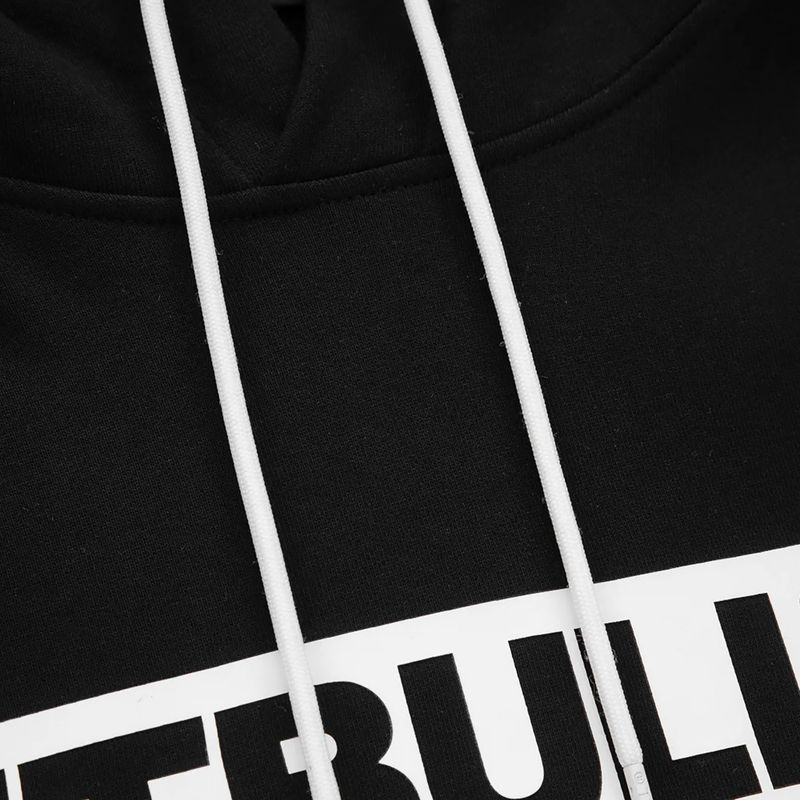 Bluza męska Pitbull Hooded Hilltop Terry Group black 5