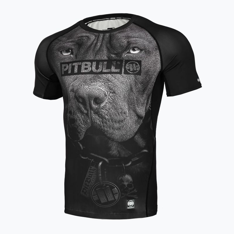 Rashguard męski Pitbull Born in 1989 Rashguard black 7