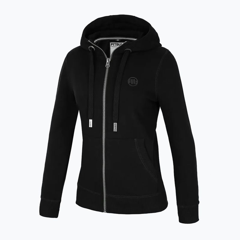 Bluza damska Pitbull Zip Hilltop Hooded black 4