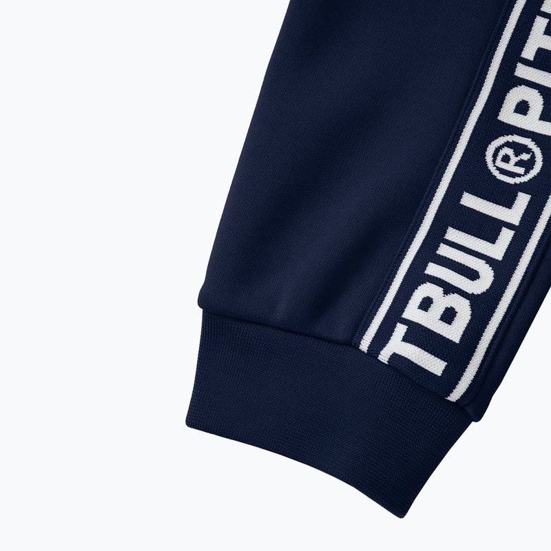 Spodnie męskie Pitbull Trackpants Tape Logo Terry Group dark navy 8