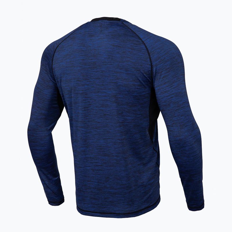 Rashguard longsleeve męski Pitbull Performance Small Logo dark navy 7