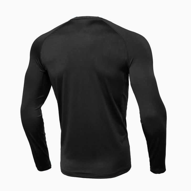 Rashguard longsleeve męski Pitbull Performance Small Logo black 7