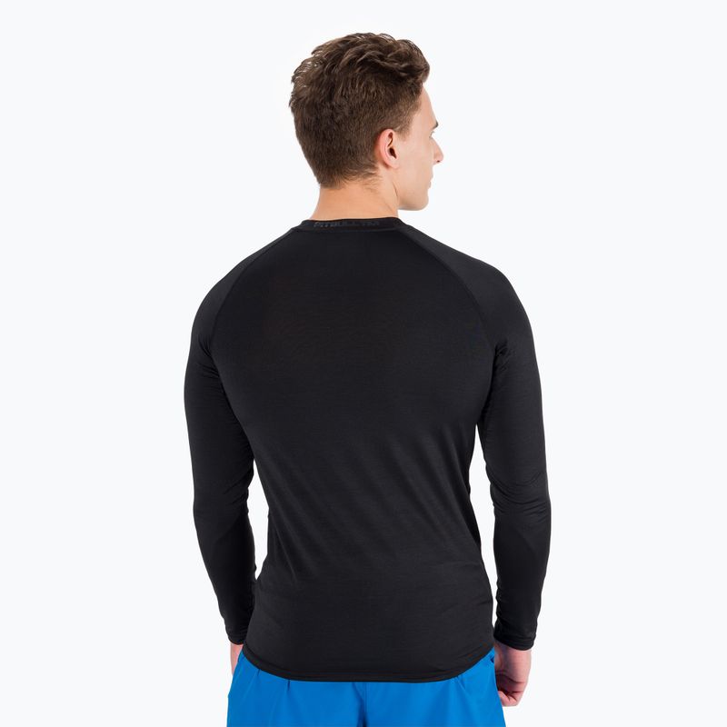 Rashguard longsleeve męski Pitbull Performance Small Logo black 3