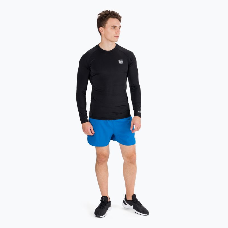 Rashguard longsleeve męski Pitbull Performance Small Logo black 5