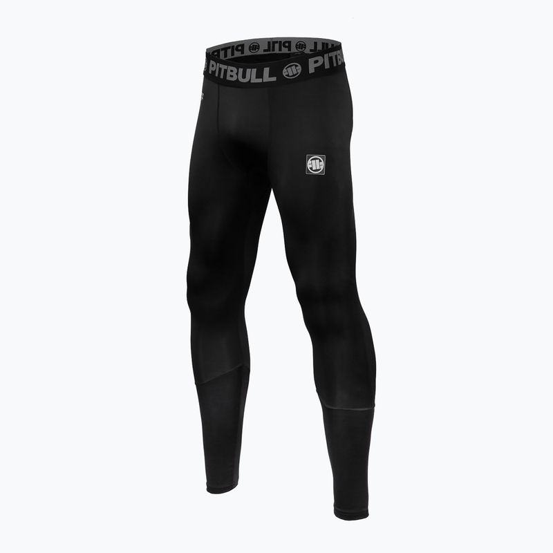 Legginsy męskie Pitbull Performance New Logo black