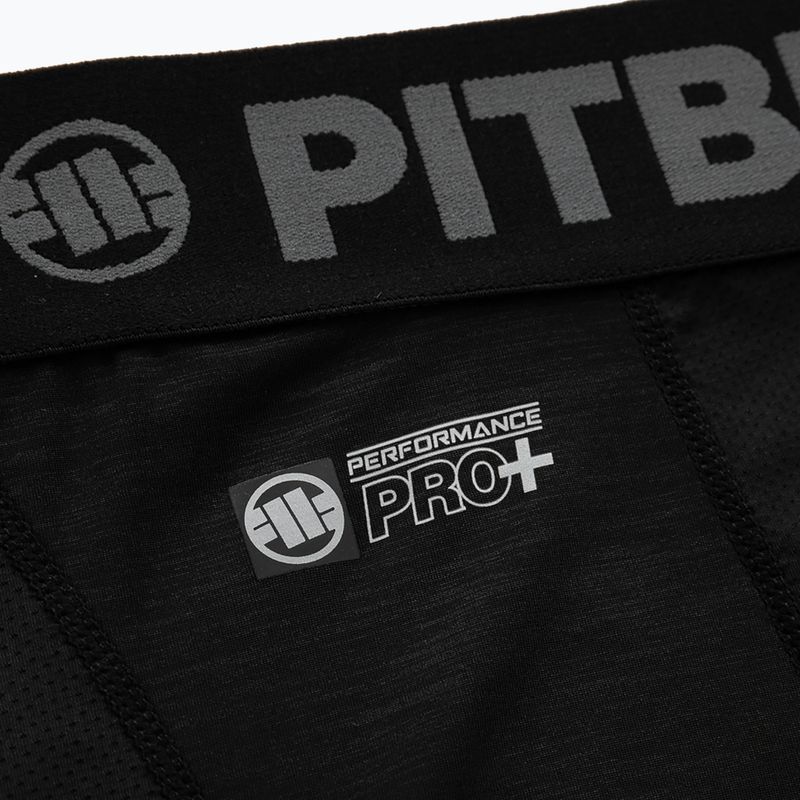 Spodenki kompresyjne męskie Pitbull Performance Compression black 4
