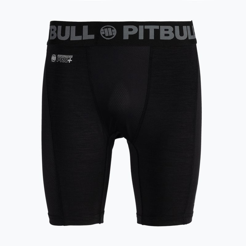 Spodenki kompresyjne męskie Pitbull Performance Compression black