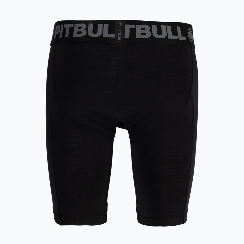Spodenki kompresyjne męskie Pitbull Performance Compression black 2