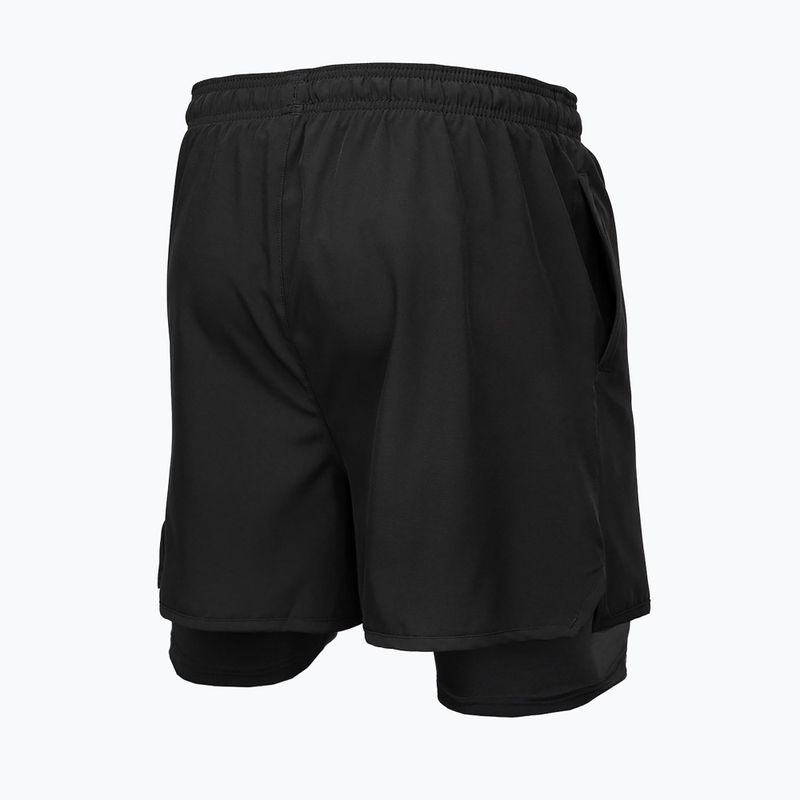 Spodenki treningowe męskie Pitbull Performance Mesh 2 black 7