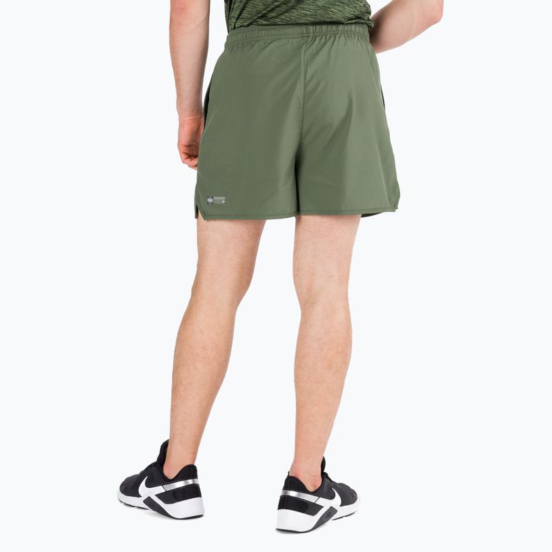 Spodenki treningowe męskie Pitbull Performance Small Logo olive 5